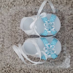 Handmade newborn shoes
